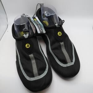 Body Glove Riptide 3 Mens Water Shoes Black/Gray, Size US 10 Swim Beach READ